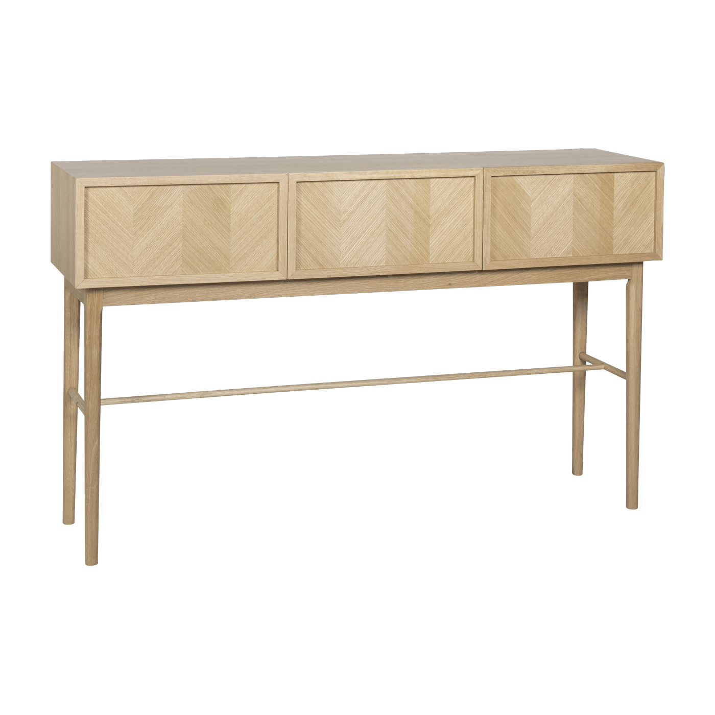 Table console en chêne naturel - Hübsch - The Cool Republic
