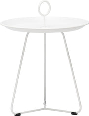 Table d'appoint 45 cm blanche en métal EYELET - Houe - The Cool Republic