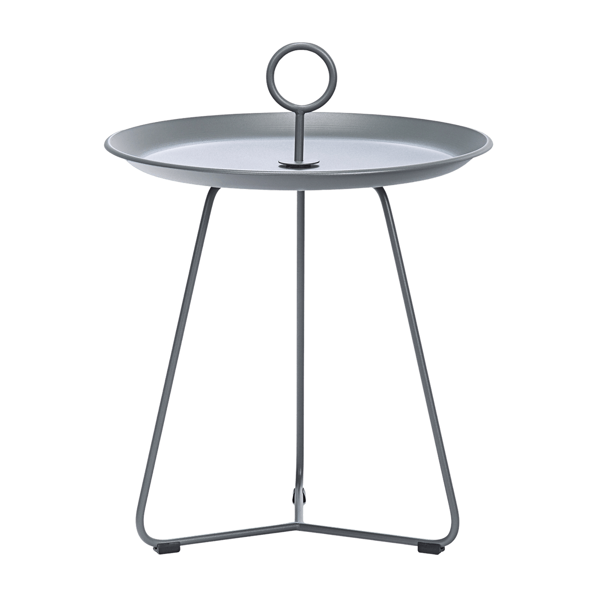 Table d'appoint 45 cm gris foncé en métal EYELET- Houe - The Cool Republic