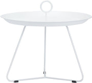 Table d'appoint 60 cm en métal blanche EYELET - Houe - The Cool Republic