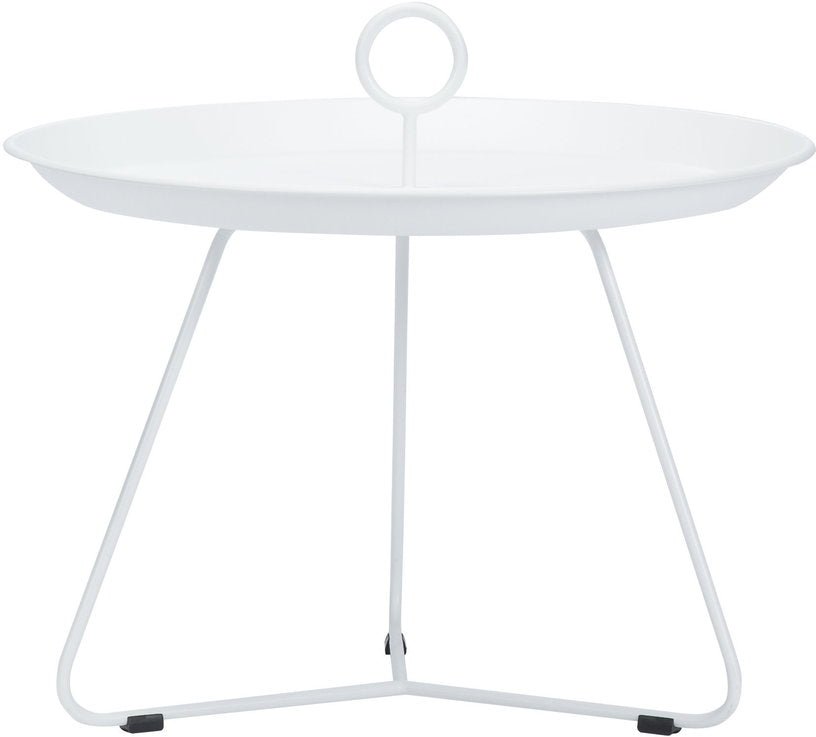 Table d'appoint 60 cm en métal blanche EYELET - Houe - The Cool Republic