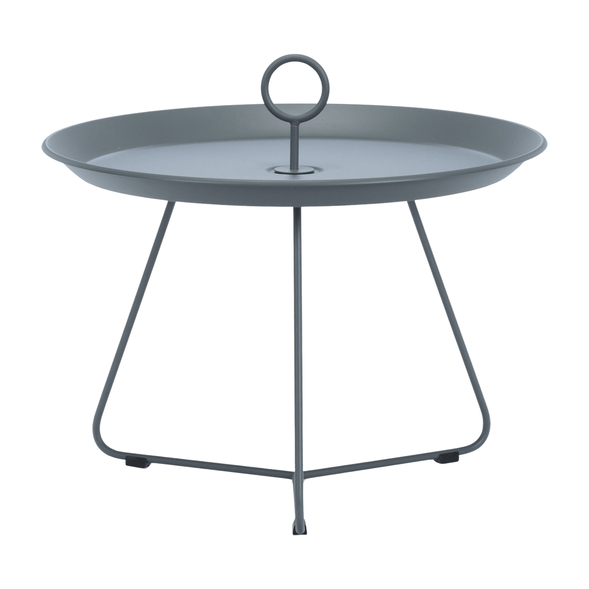 Table d'appoint 60 cm en métal gris EYELET - Houe - The Cool Republic