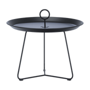 Table d'appoint 60 cm en métal noire EYELET - Houe - The Cool Republic