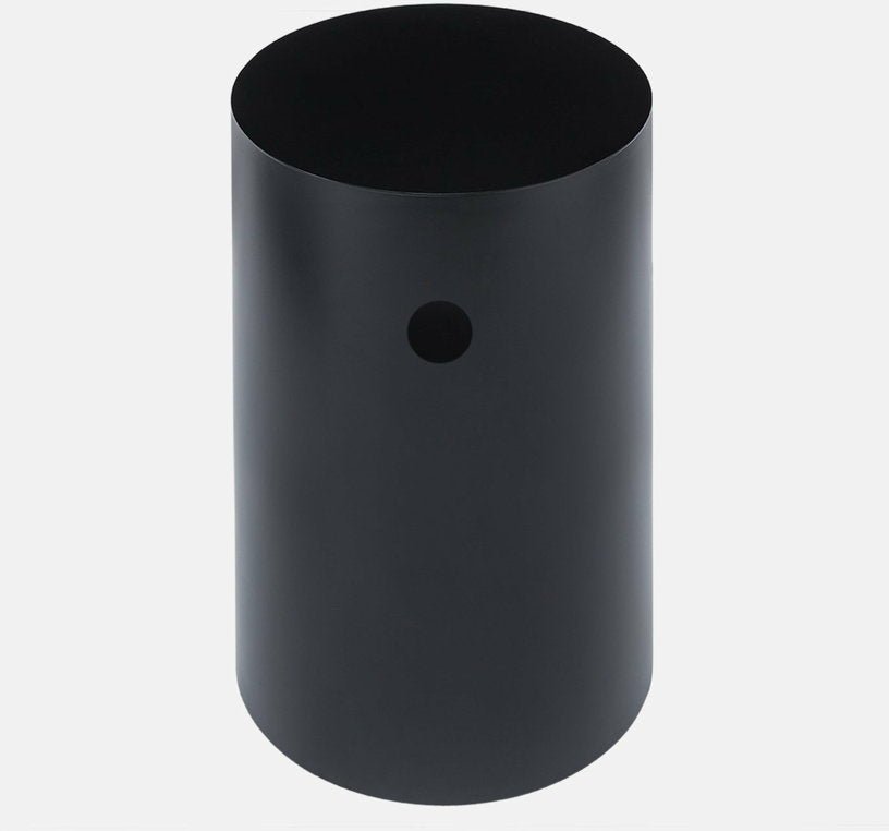 Table d'appoint à roulettes en acier noir 70 cm Hide Pedestal - Hem - The Cool Republic