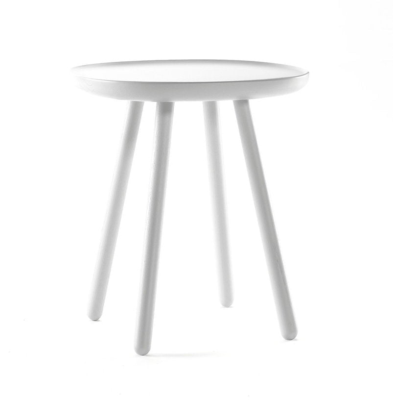 Table d'appoint blanche 45 cm Naïve - Emko - The Cool Republic