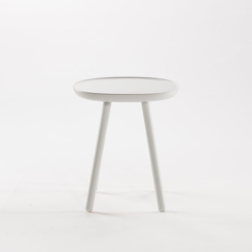 Table d'appoint blanche 45 cm Naïve - Emko - The Cool Republic