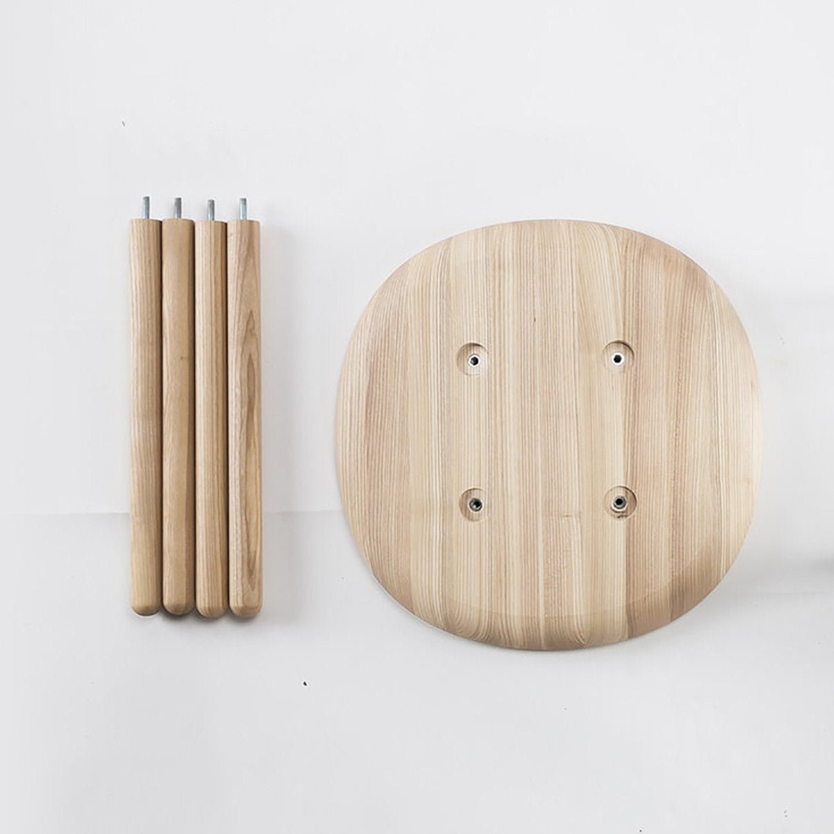 Table d'appoint blanche 45 cm Naïve - Emko - The Cool Republic