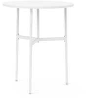 Table d'appoint blanche 80x95,5 Union blanc - Normann Copenhagen - The Cool Republic
