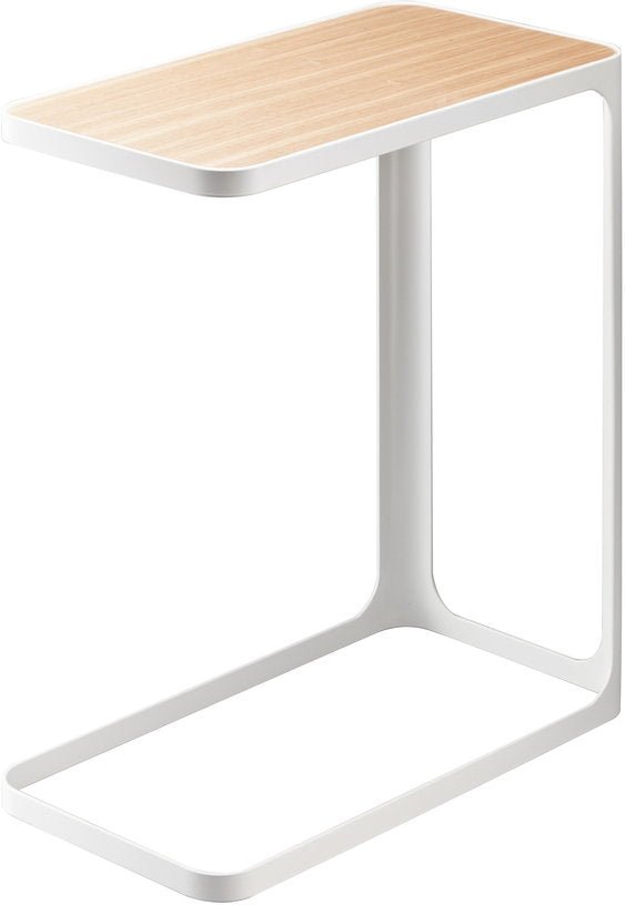 Table d'appoint blanche Frame - Yamazaki - The Cool Republic