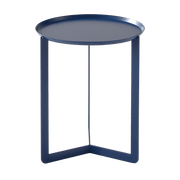 Table d'appoint bleu marine Round 1 - Meme Design - The Cool Republic