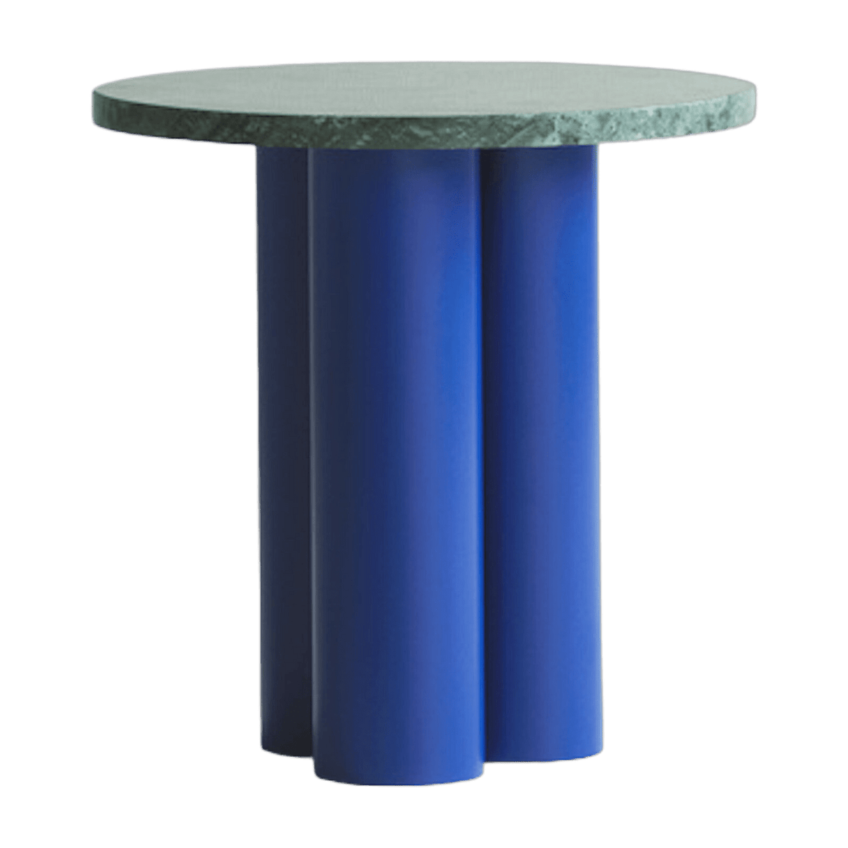 Table d'appoint bleue et plateau verde marina 40 x 40 cm Dit - Normann Copenhagen - The Cool Republic