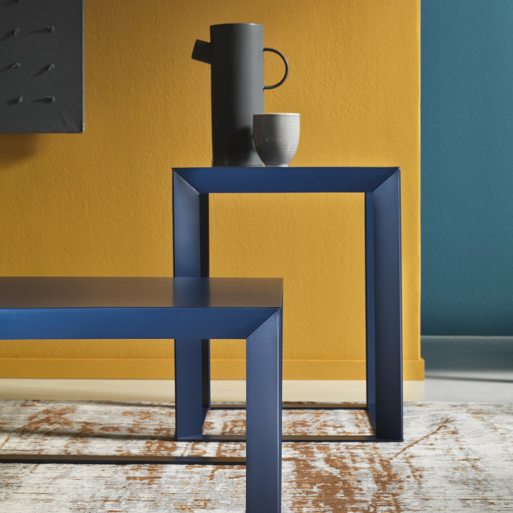 Table d'appoint bleue Frame 40 - Meme Design - The Cool Republic