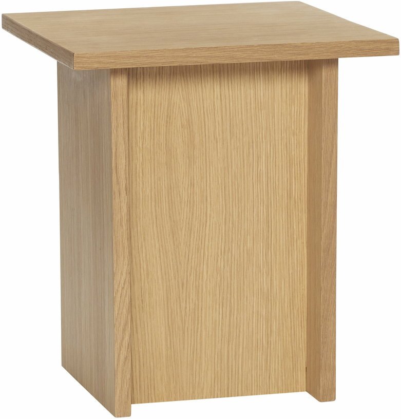 Table d'appoint carrée en chêne naturel 35 x 35 cm - Hübsch - The Cool Republic