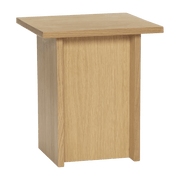 Table d'appoint carrée en chêne naturel 35 x 35 cm - Hübsch - The Cool Republic