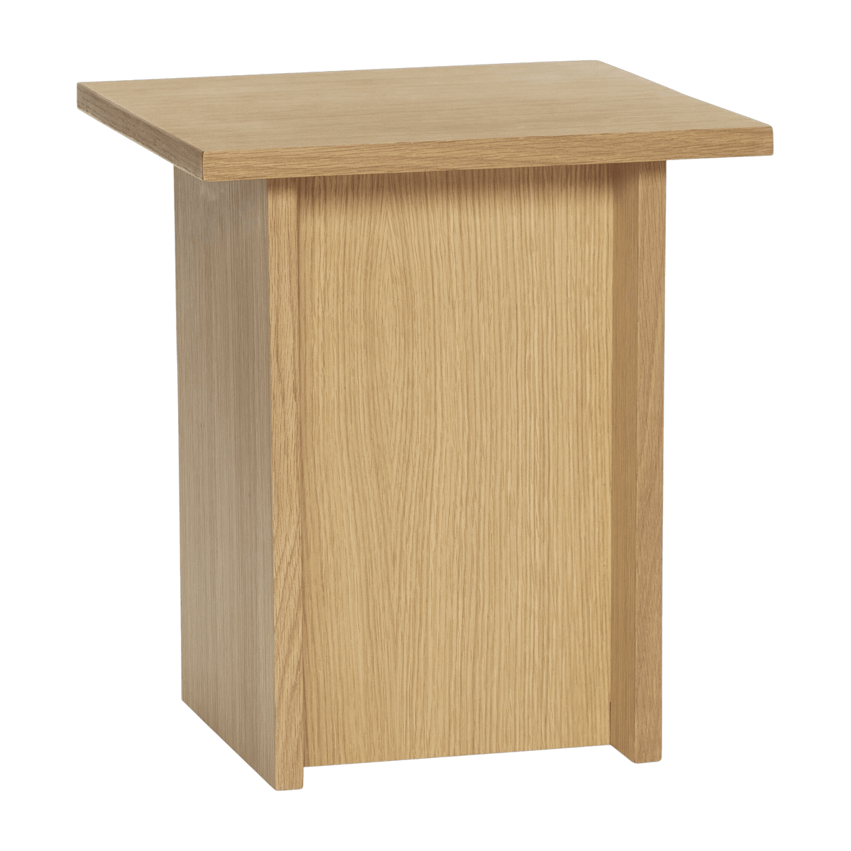 Table d'appoint carrée en chêne naturel 35 x 35 cm - Hübsch - The Cool Republic