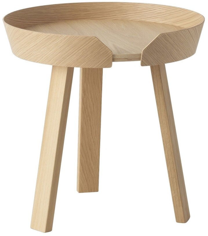 Table d'appoint chêne 45 cm Around - Muuto - The Cool Republic