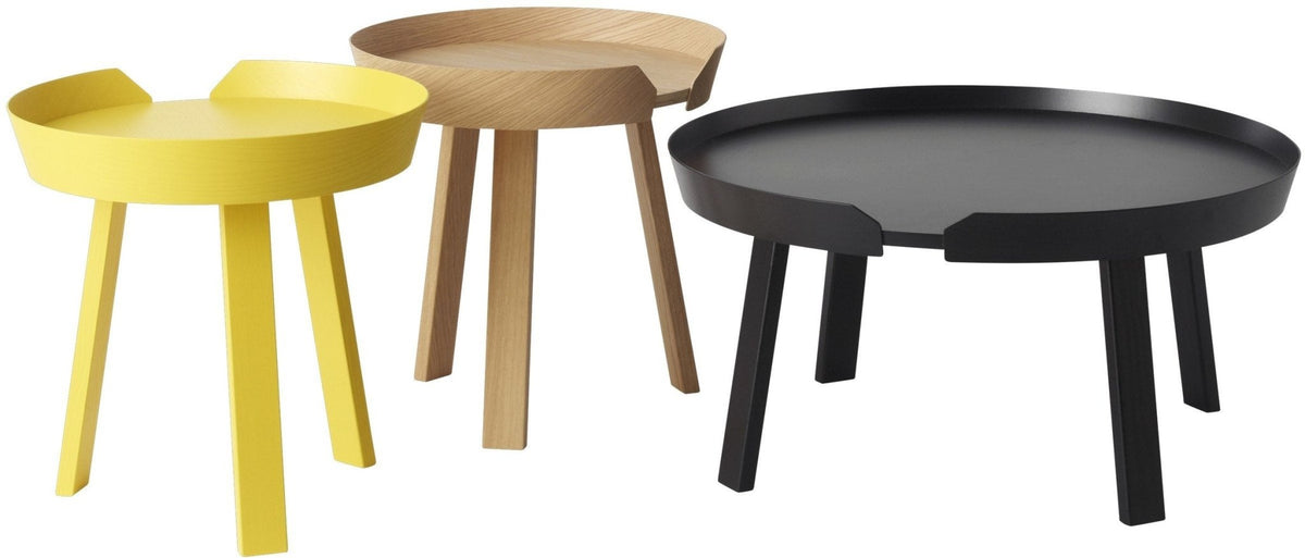 Table d'appoint chêne 45 cm Around - Muuto - The Cool Republic
