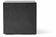 Table d'appoint cube en marbre noir Plinth Cubic - Audo - The Cool Republic