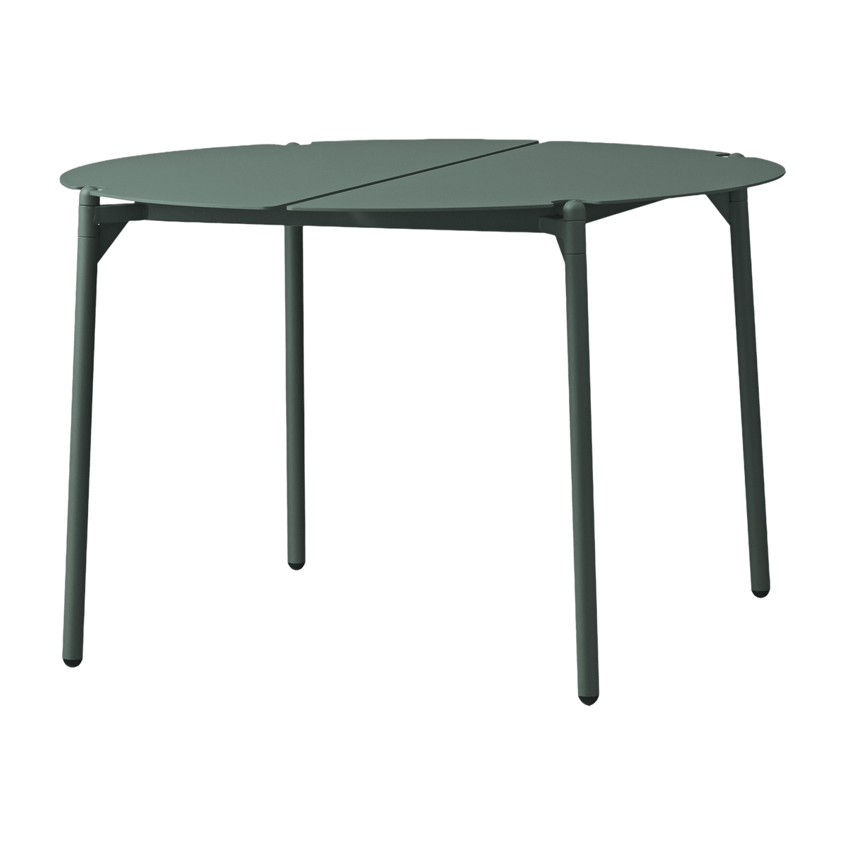 Table d'appoint de jardin en acier vert 70 x 45 cm Novo - AYTM - The Cool Republic