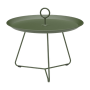 Table d'appoint d'extérieur en aluminium vert olive 58cm EYELET - Houe - The Cool Republic