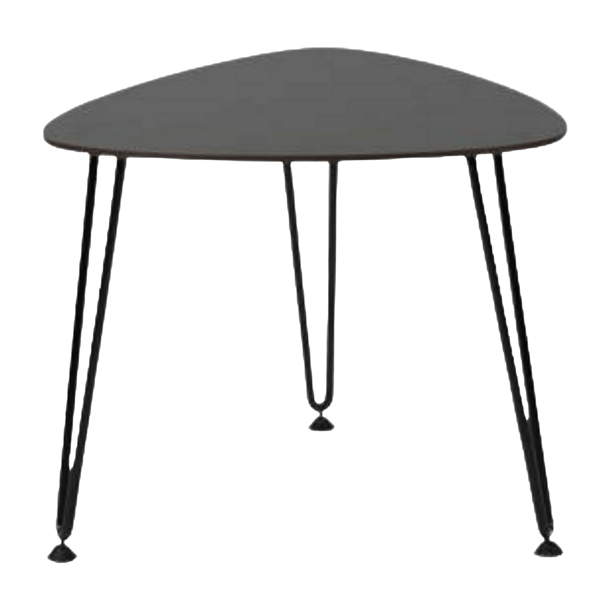 Table d'appoint d'extérieur en métal noir Rozy - Vincent Sheppard - The Cool Republic