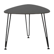Table d'appoint d'extérieur en métal noir Rozy - Vincent Sheppard - The Cool Republic