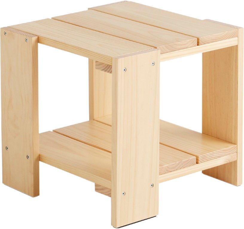 Table d'appoint d'extérieur en pin naturel Crate - Hay - The Cool Republic