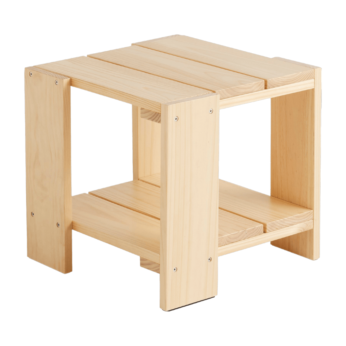 Table d'appoint d'extérieur en pin naturel Crate - Hay - The Cool Republic