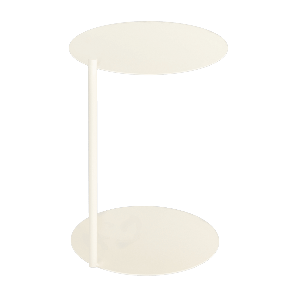 Table d'appoint en acier beige Ande - noo.ma - The Cool Republic