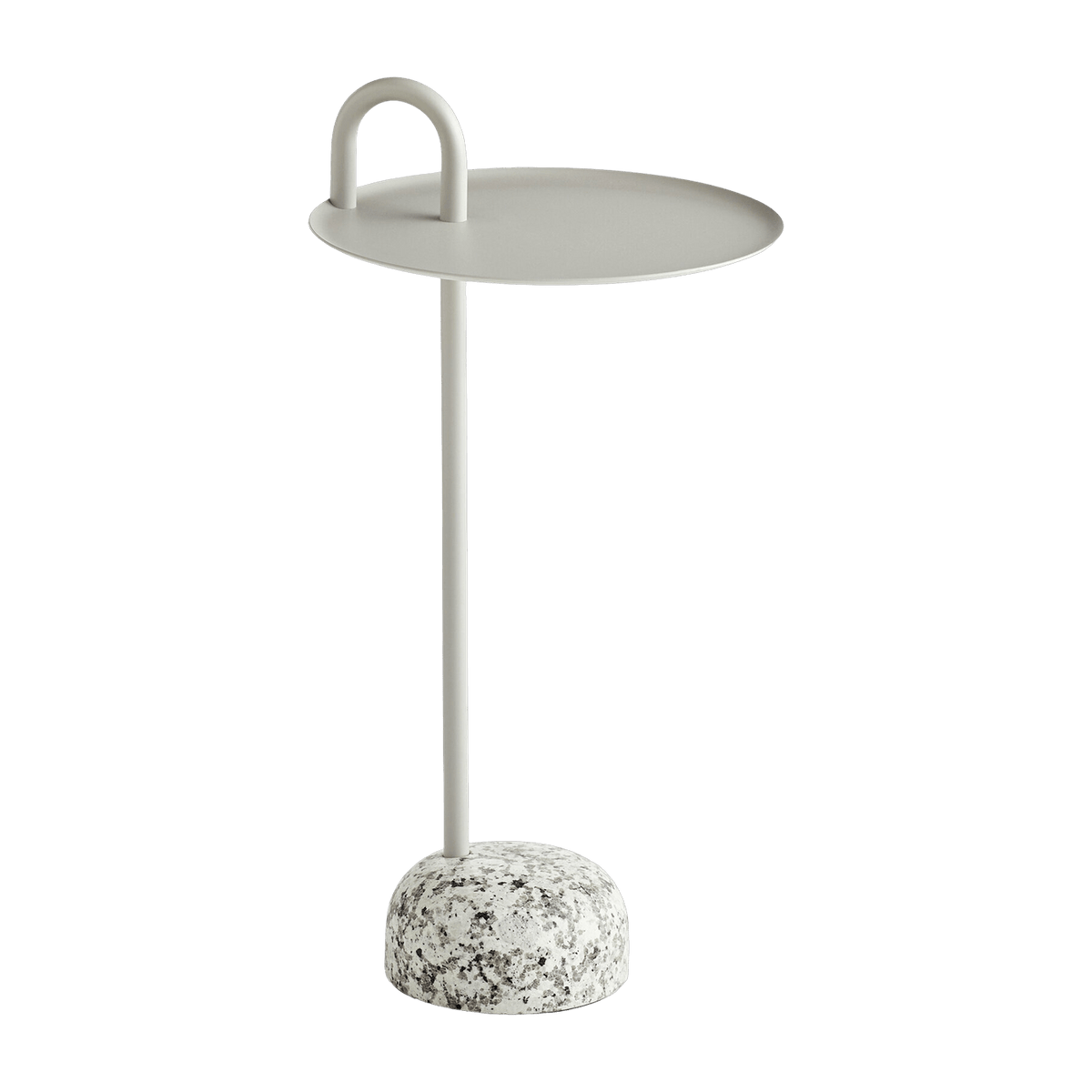 Table d'appoint en acier beige Bowler - Hay - The Cool Republic