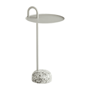 Table d'appoint en acier beige Bowler - Hay - The Cool Republic