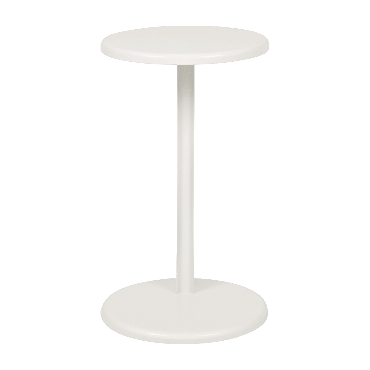 Table d'appoint en acier blanc 56 cm Lolly - Hem - The Cool Republic