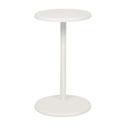 Table d'appoint en acier blanc 56 cm Lolly - Hem - The Cool Republic