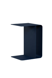 Table d'appoint en acier bleu martini 60x40cm Cosmo - Metallbude - The Cool Republic