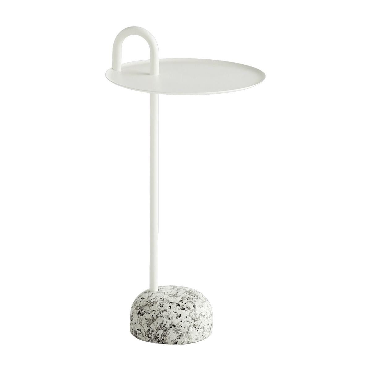 Table d'appoint en acier crème Bowler - Hay - The Cool Republic