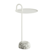 Table d'appoint en acier crème Bowler - Hay - The Cool Republic