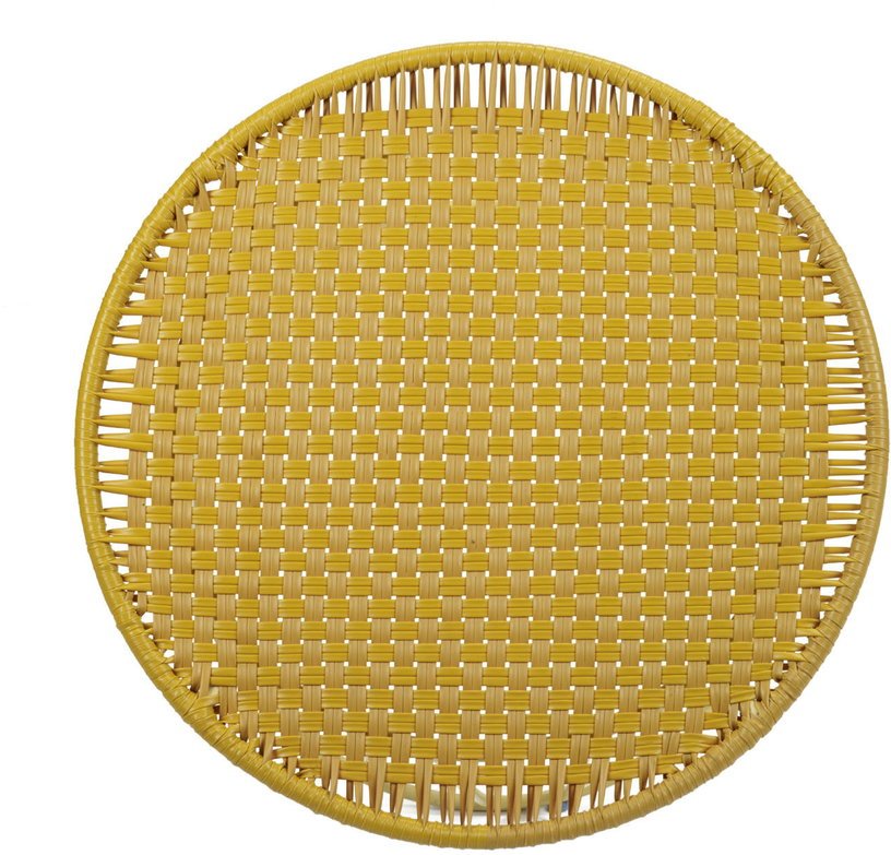 Table d'appoint en acier jaune Circo - Ames - The Cool Republic