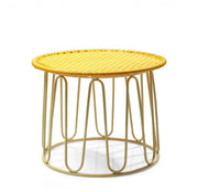 Table d'appoint en acier jaune Circo - Ames - The Cool Republic