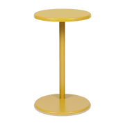 Table d'appoint en acier jaune ocre 56 cm Lolly - Hem - The Cool Republic
