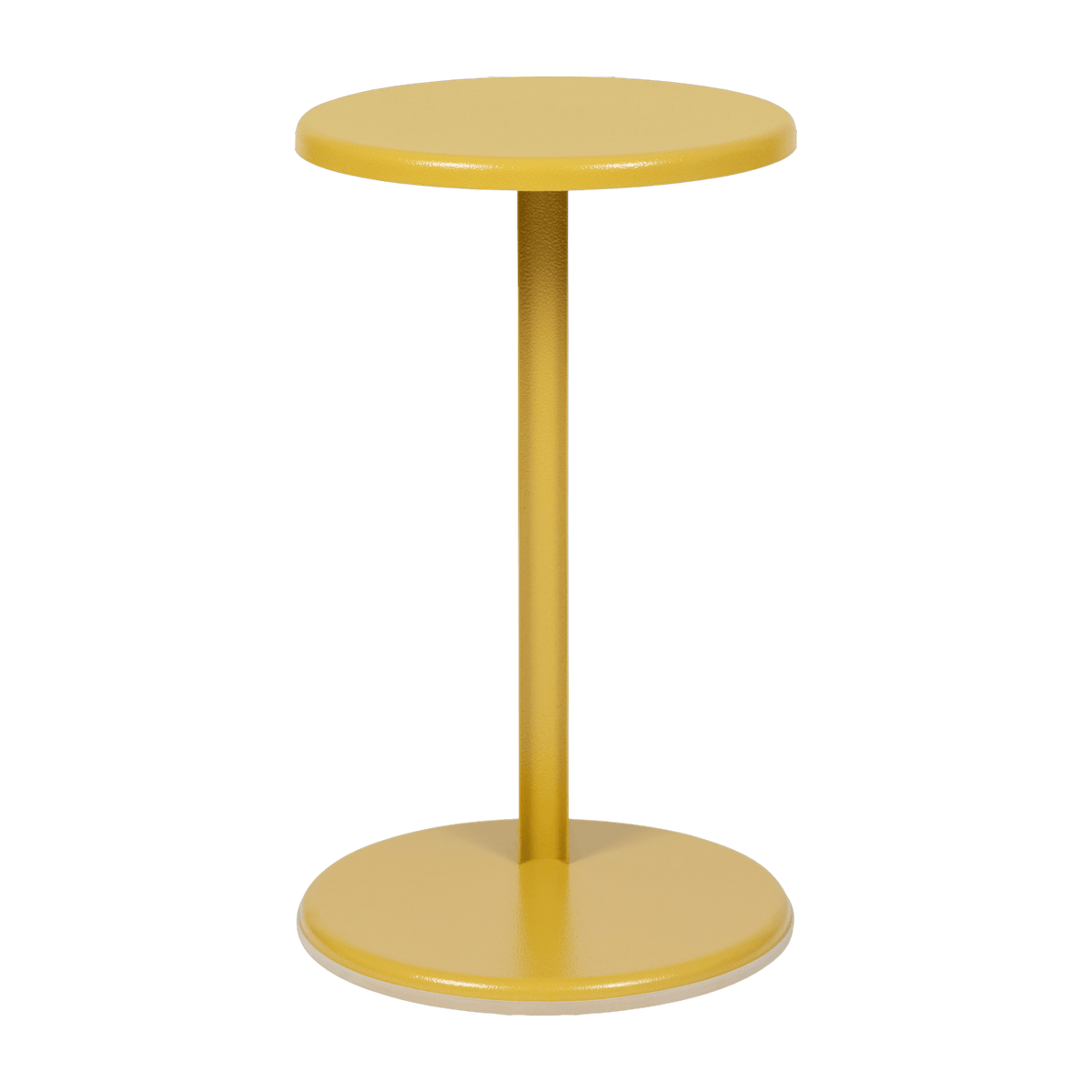 Table d'appoint en acier jaune ocre 56 cm Lolly - Hem - The Cool Republic