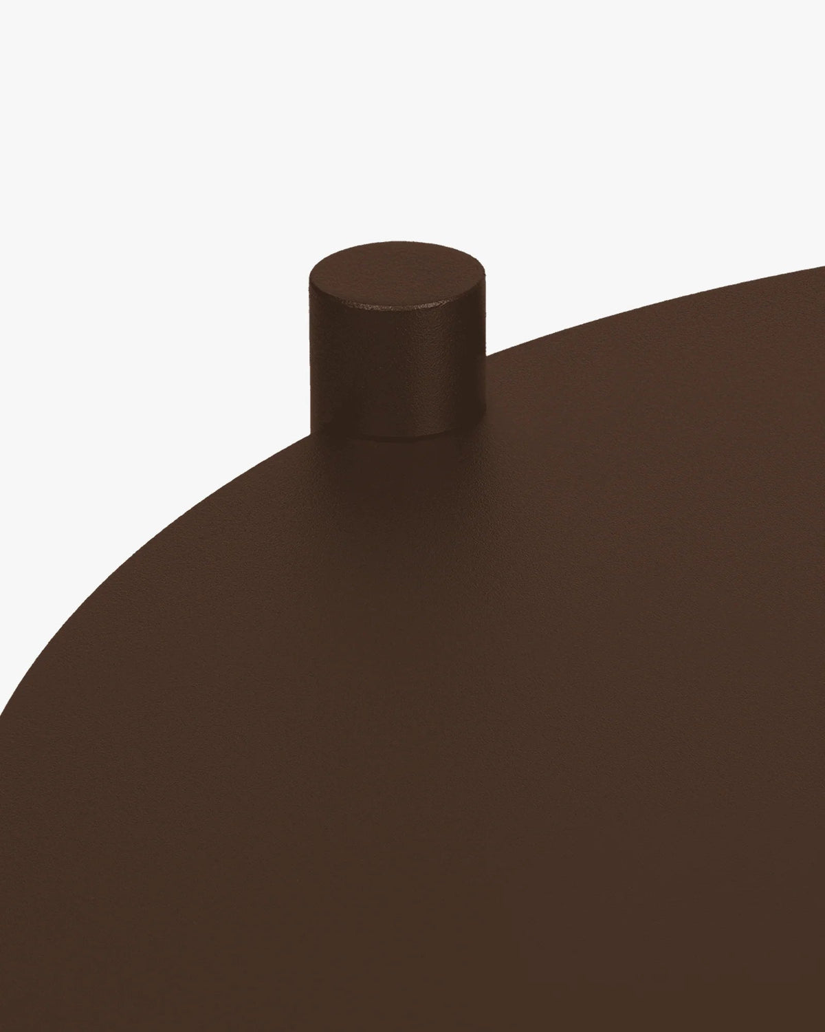 Table d'appoint en acier marron cacao Ande - noo.ma - The Cool Republic