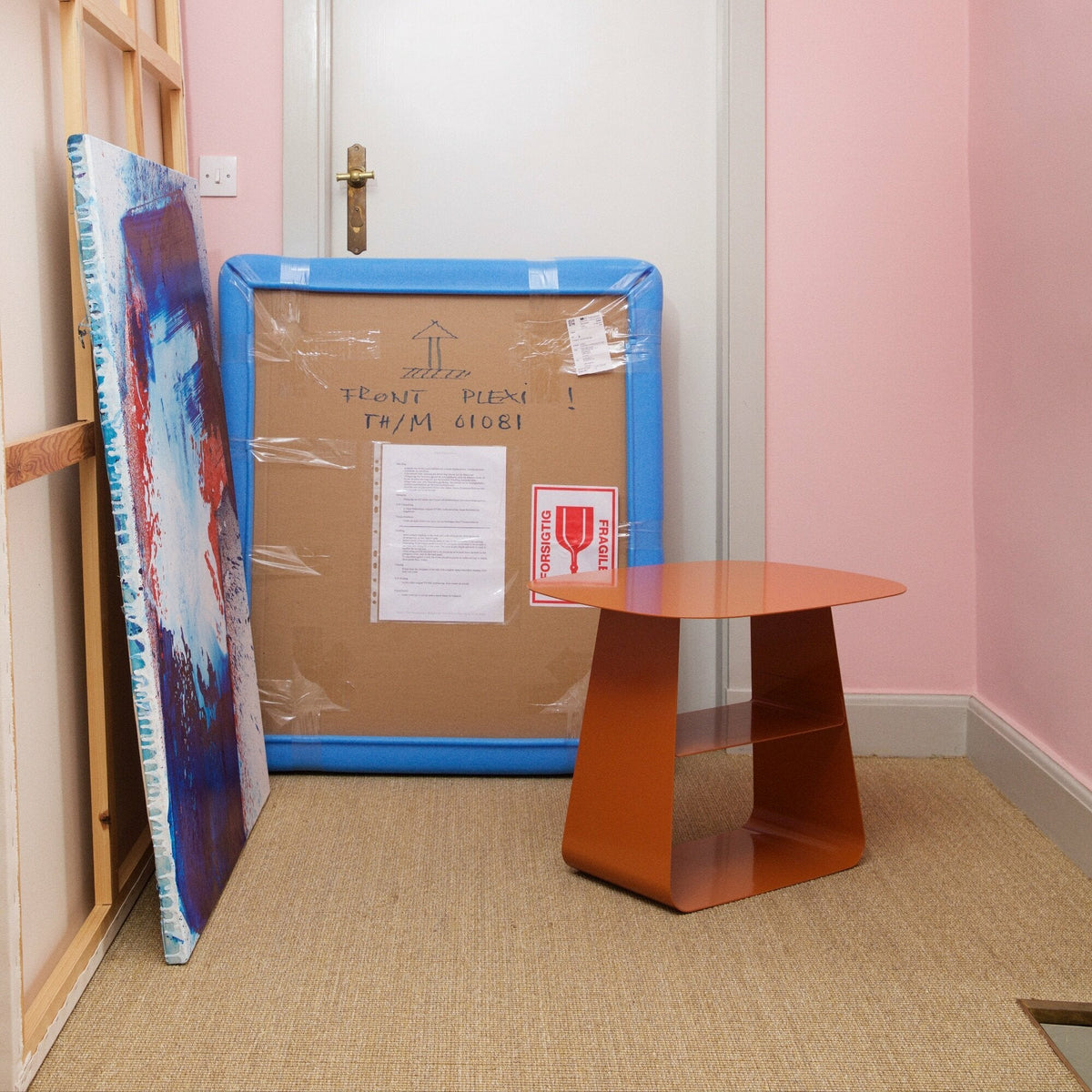Table d'appoint en acier marron S Stay noirbrown - Normann Copenhagen - The Cool Republic