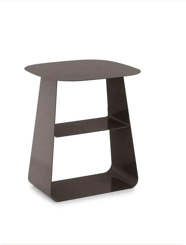 Table d'appoint en acier marron S Stay noirbrown - Normann Copenhagen - The Cool Republic