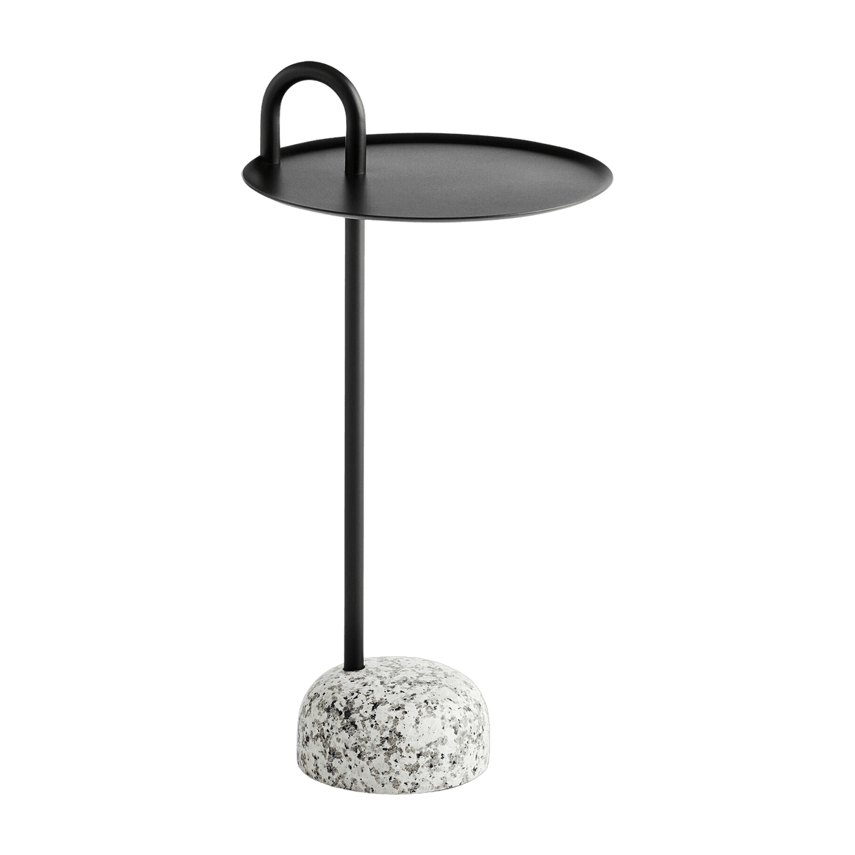 Table d'appoint en acier noir Bowler - Hay - The Cool Republic