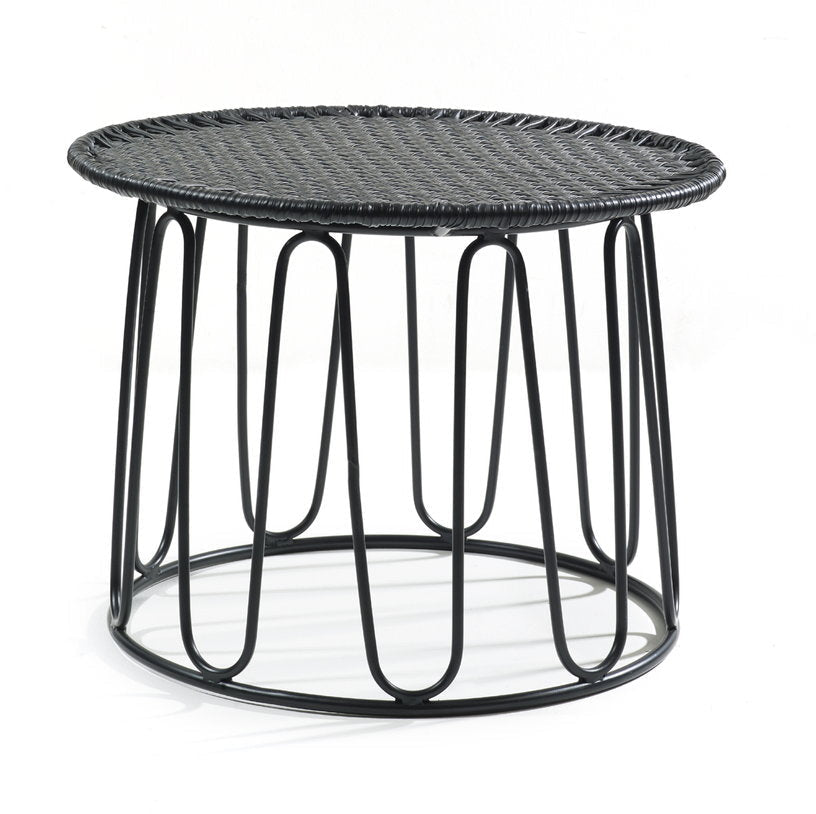 Table d'appoint en acier noir Circo - Ames - The Cool Republic