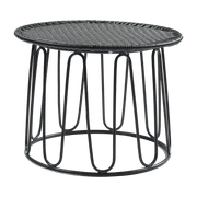 Table d'appoint en acier noir Circo - Ames - The Cool Republic