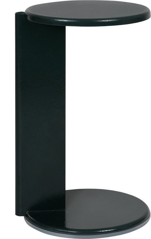 Table d'appoint en acier noir et vert 56 cm Lolly - Hem - The Cool Republic