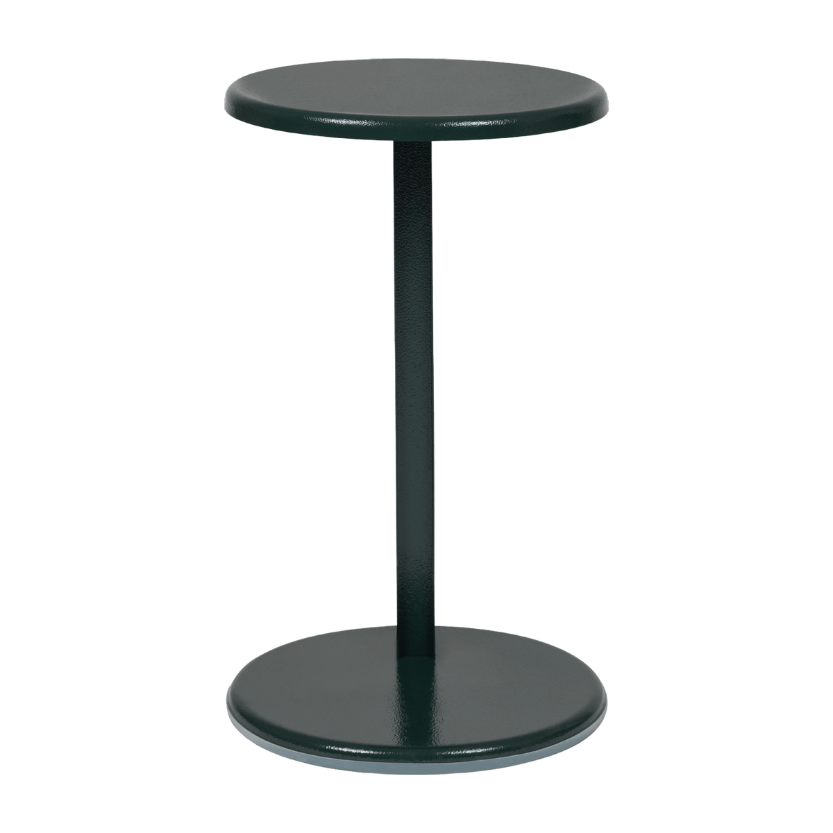 Table d'appoint en acier noir et vert 56 cm Lolly - Hem - The Cool Republic