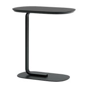 Table d'appoint en acier noir H 73,5 cm Relate - Muuto - The Cool Republic