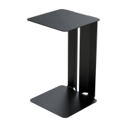 Table d'appoint en acier noir Leste - Matière Grise - The Cool Republic